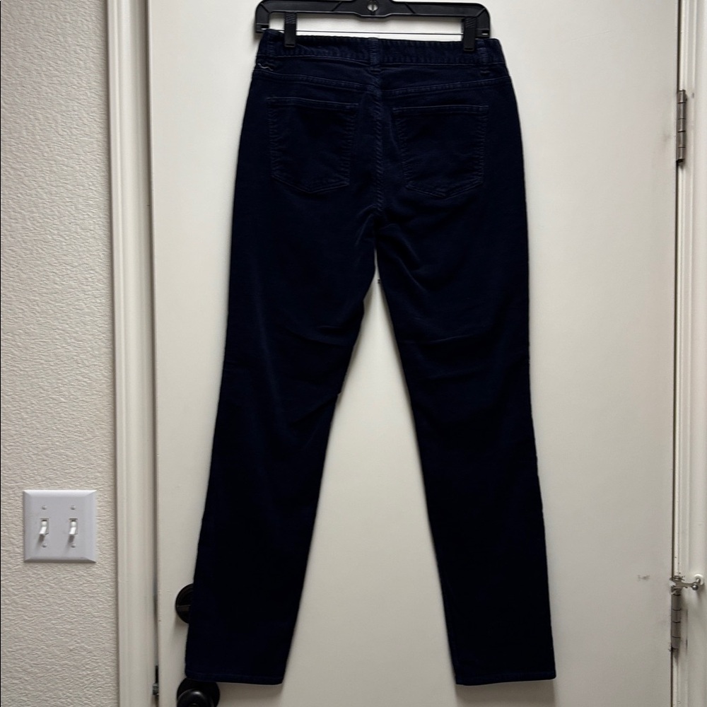 Talbots Women's Dark Gray Corduroy Straight Leg Pants - Size 2 - Picture 5 of 5